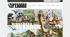 Desktop Screenshot of dinosaursatlarge.com
